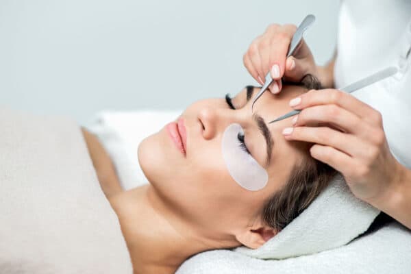 Eyelash extensions at 5280 Beauty Bar